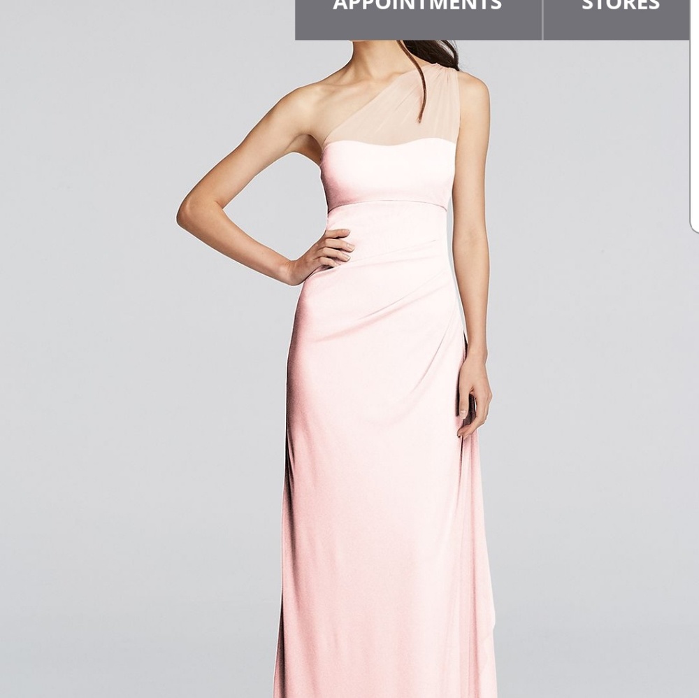 David's bridal bridesmaid dress